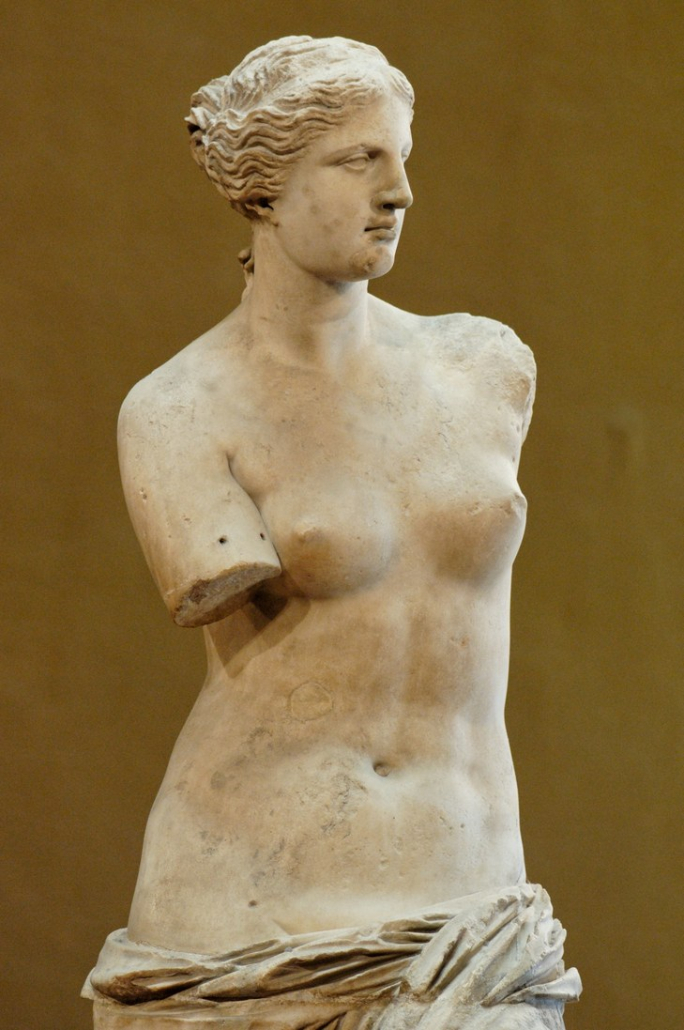 La Vénus de Milo, statue de marbre, au musée du Louvre